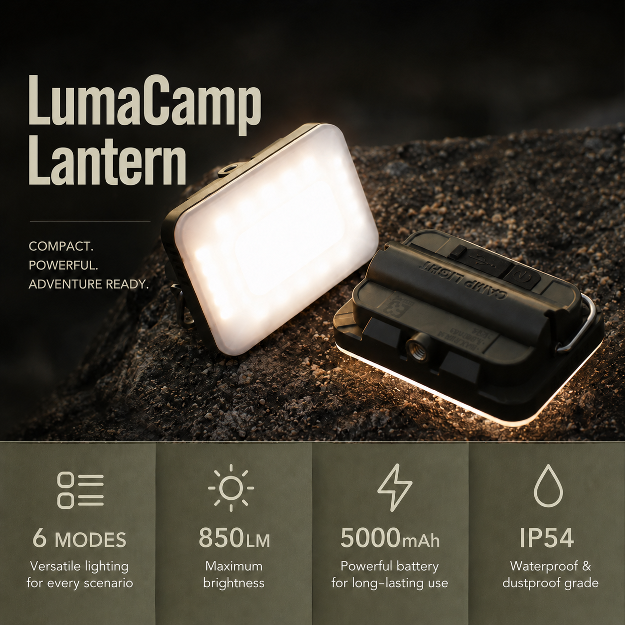 LumaCamp Lantern