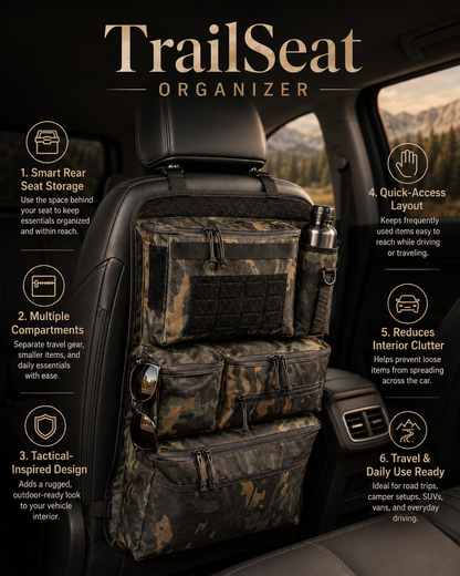 TrailSeat Organizer