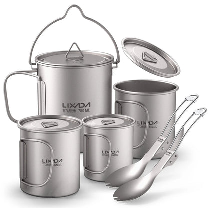 Titanium Dish Set