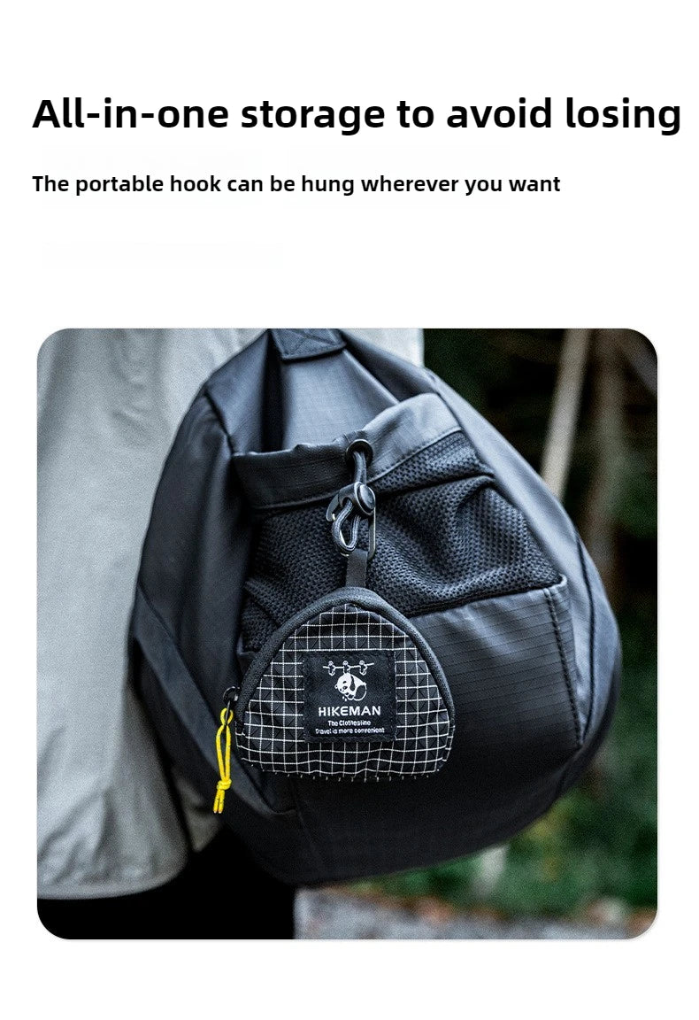 Outdoor Clothesline Portable Storage Lanyard Adjustable Windproof Camping Clothesline Drying Line Camping Accessories For Hiking