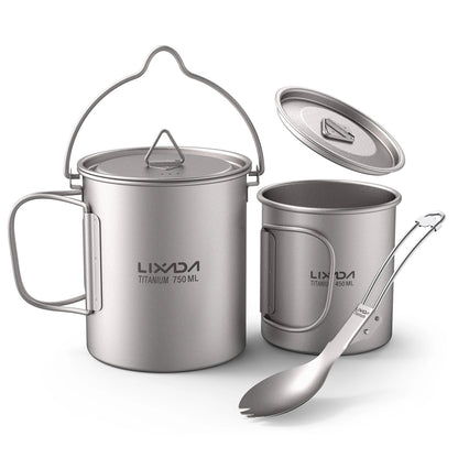 Titanium Dish Set