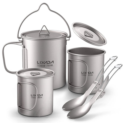 Titanium Dish Set
